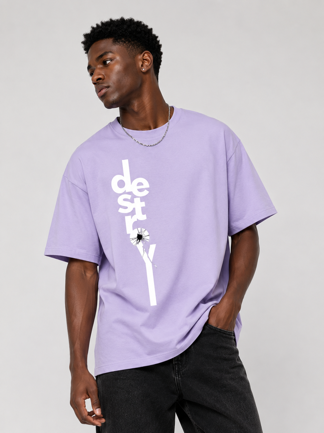 Parallel Vision Oversized Tee
