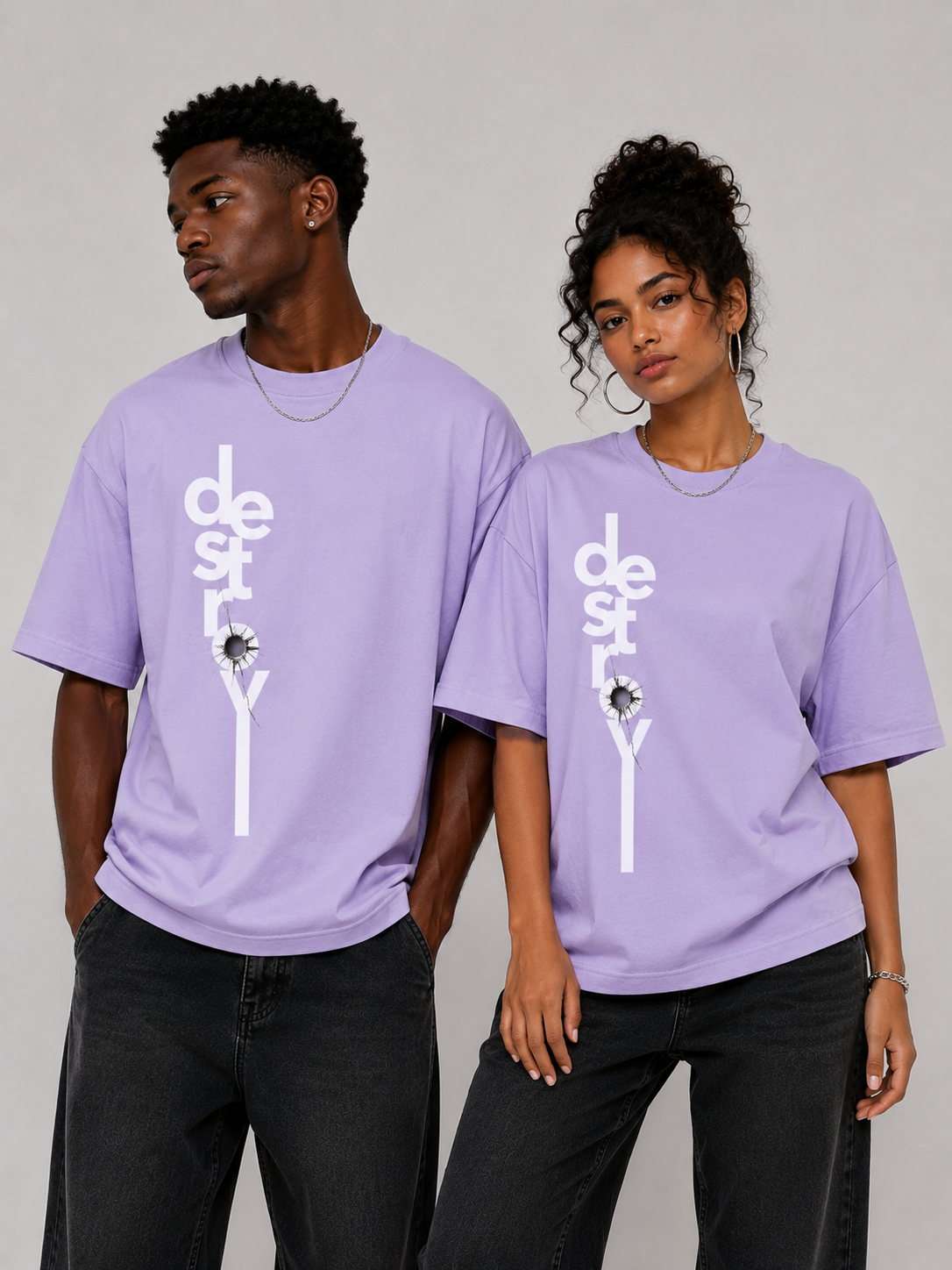 Parallel Vision Oversized Tee