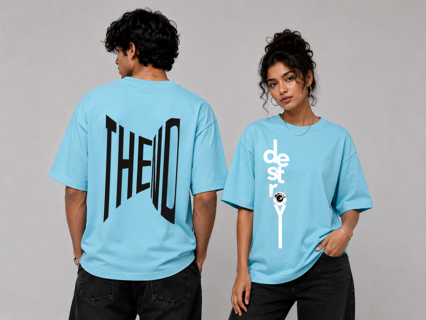 Parallel Vision Oversized Tee