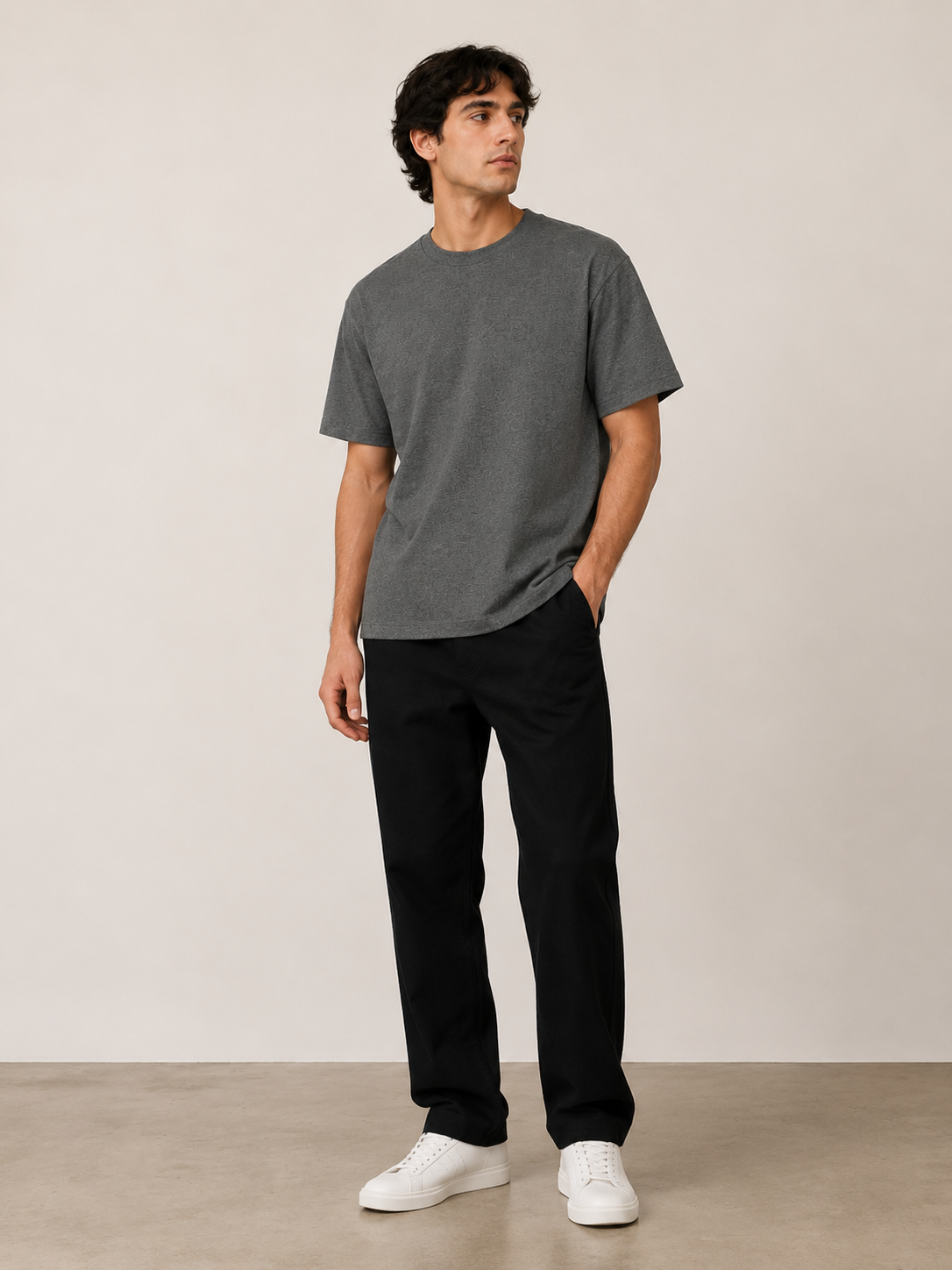 Heather Grey Essential Tee