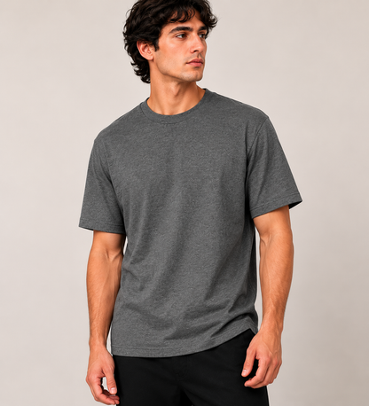 Heather Grey Essential Tee