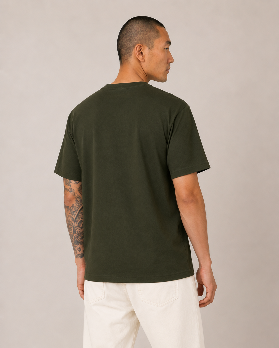 Olive Green Essential Tee