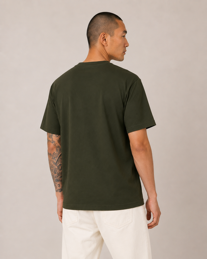 Olive Green Essential Tee