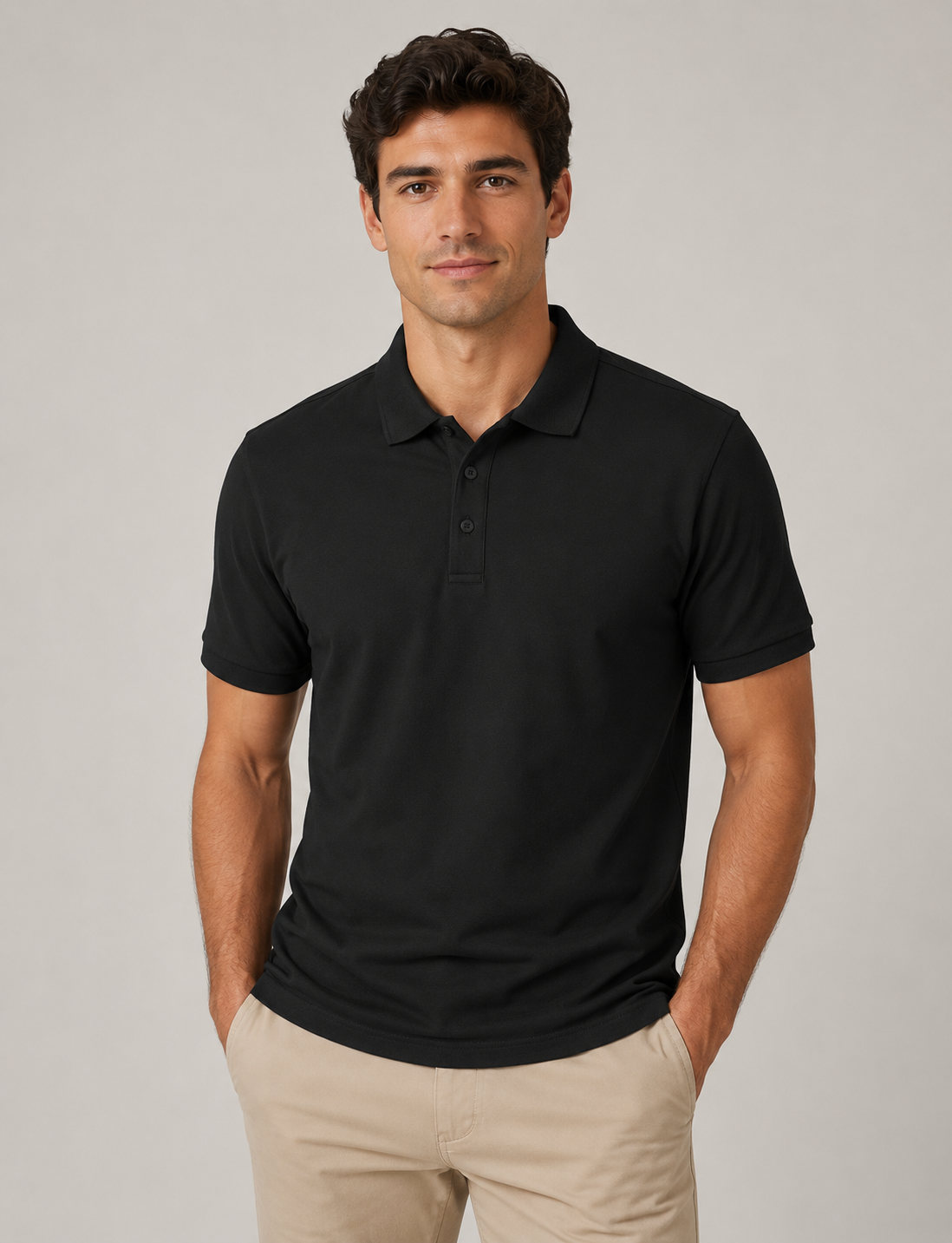 Urban Core Polo – Black