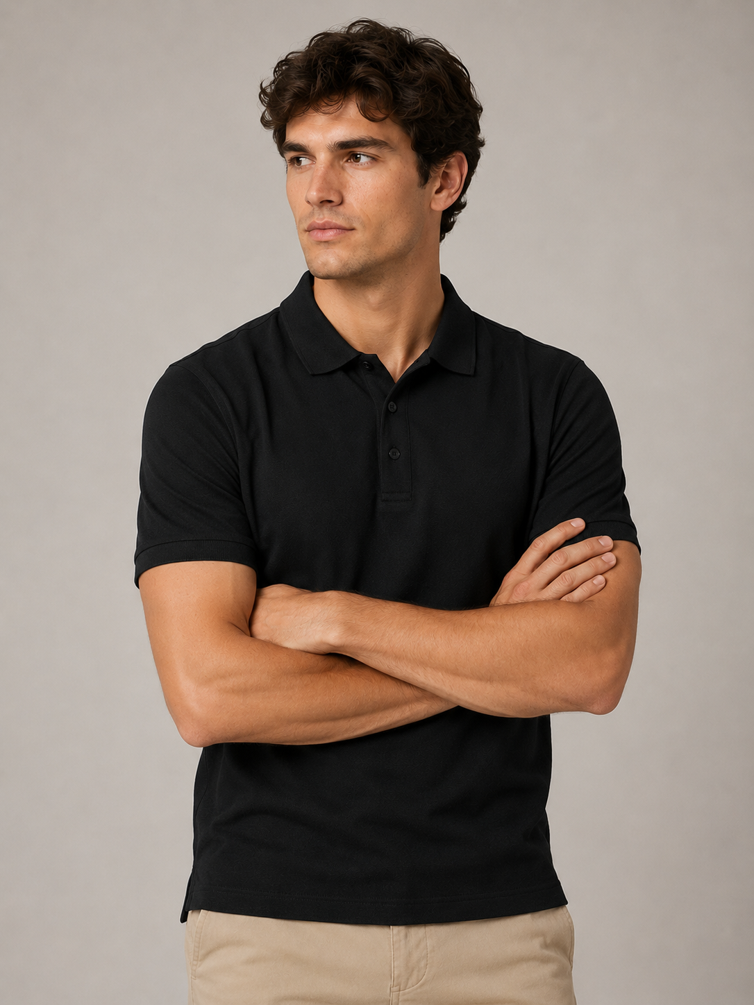Urban Core Polo – Black