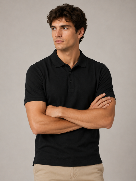 Urban Core Polo – Black