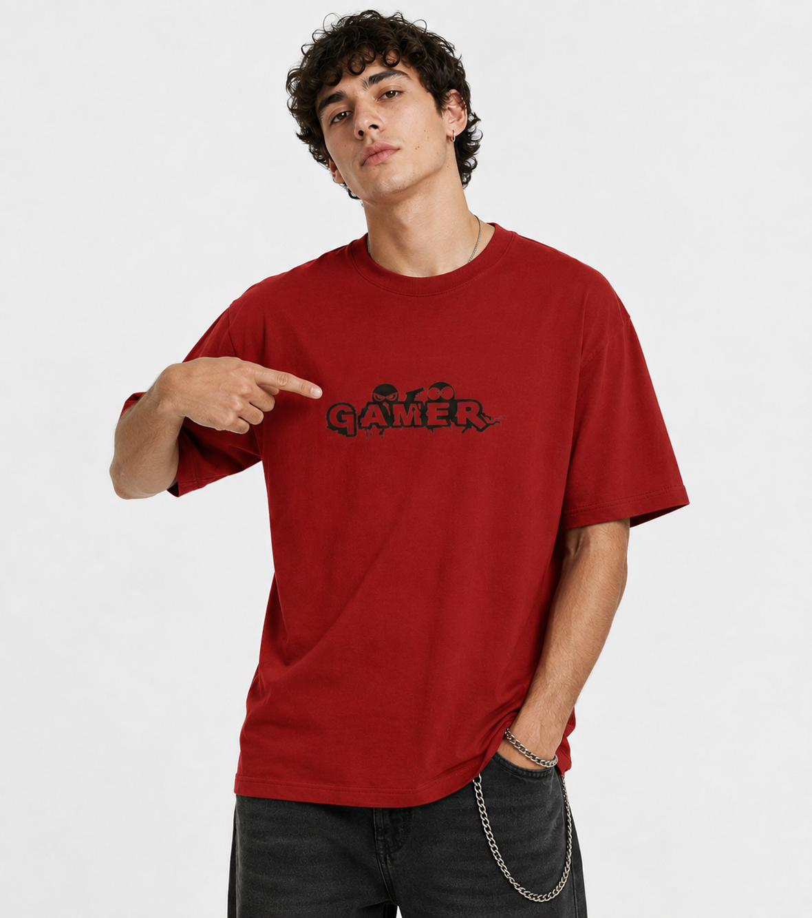Player Mode Oversized Tee